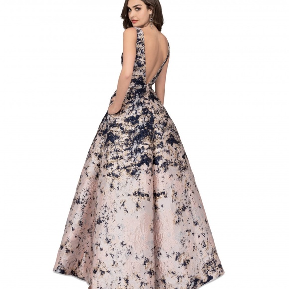 Cecilia couture Dresses & Skirts - ⭐️ Cecilia Couture Ballgown | Size 4 | Pale Pink, Gold & Navy Accents